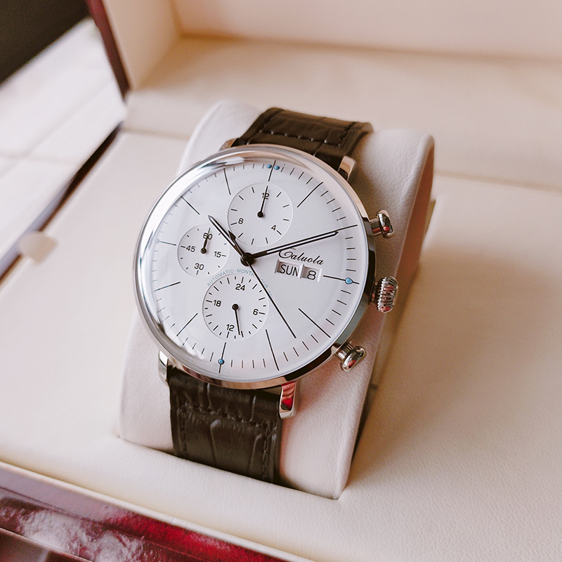 正品品牌卡罗莱手表男机械表防水十大男士手表2019新款夜光腕表潮