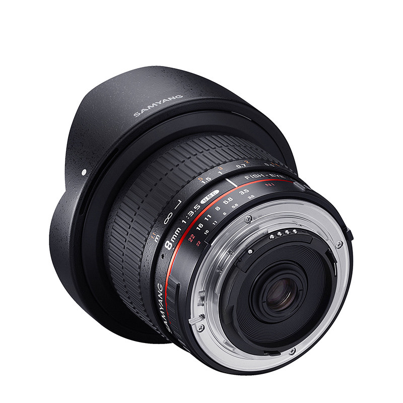 镜头samyang三阳8mmf35ii鱼眼画幅单反单电单反镜头
