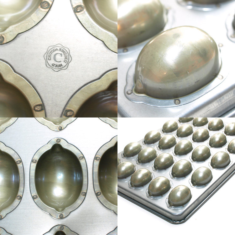 现货日本chiyoda千代田商用大尺寸25连柠檬造型蛋糕不沾烘焙模具