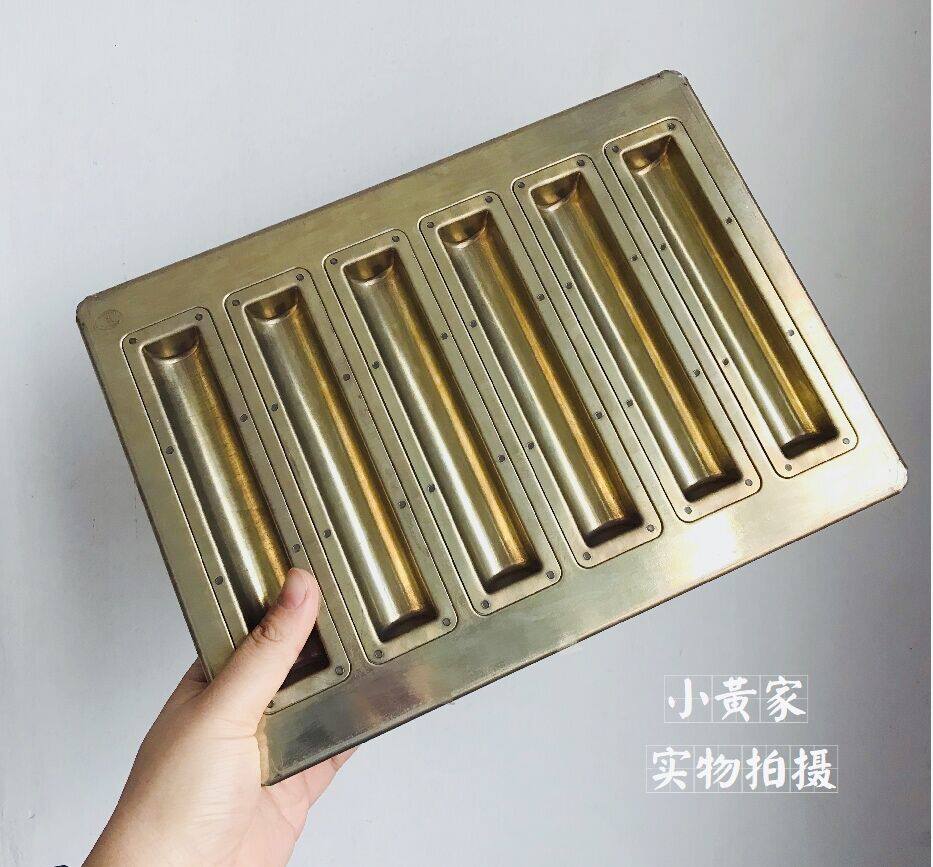 日本进口松永6连长条雪茄8连短款南雪德琳烘焙模具