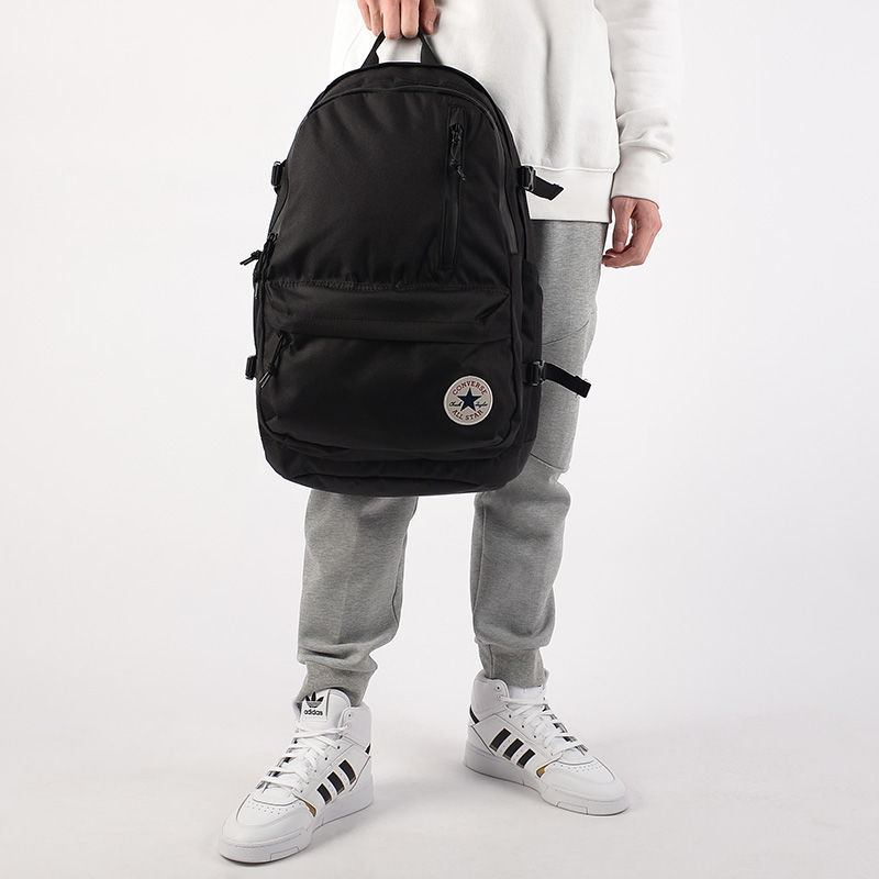 converse匡威2022春新款双肩包男女同款背包学生书包10021138-a01