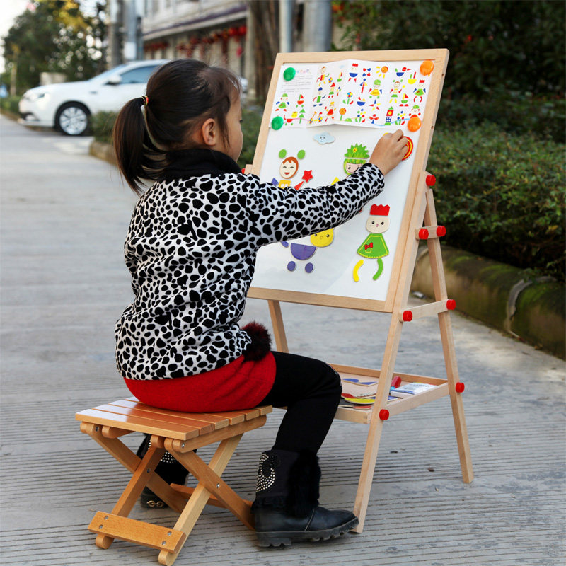 粉笔冰箱磁贴儿童黑板画板写字磁性贴水水笔磁性贴