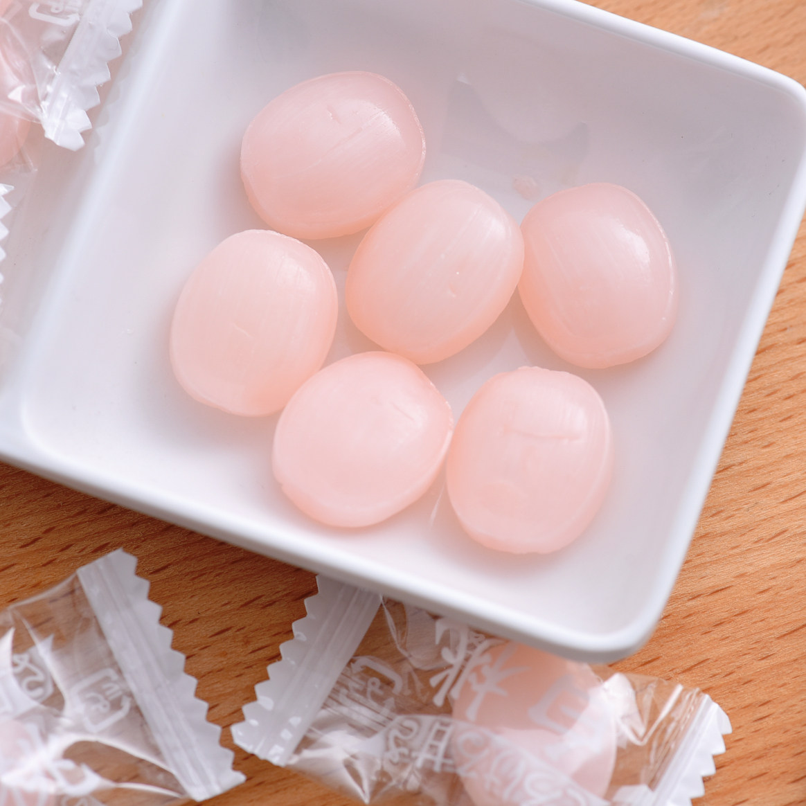 日本零食 meito名糖 白桃水蜜桃味硬糖果 浓厚桃子香味喜糖 75g