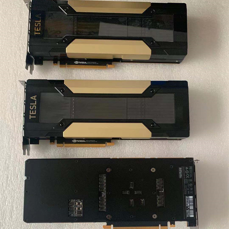 全新英伟达teslav10016g专业运算显卡台式组装电脑显卡