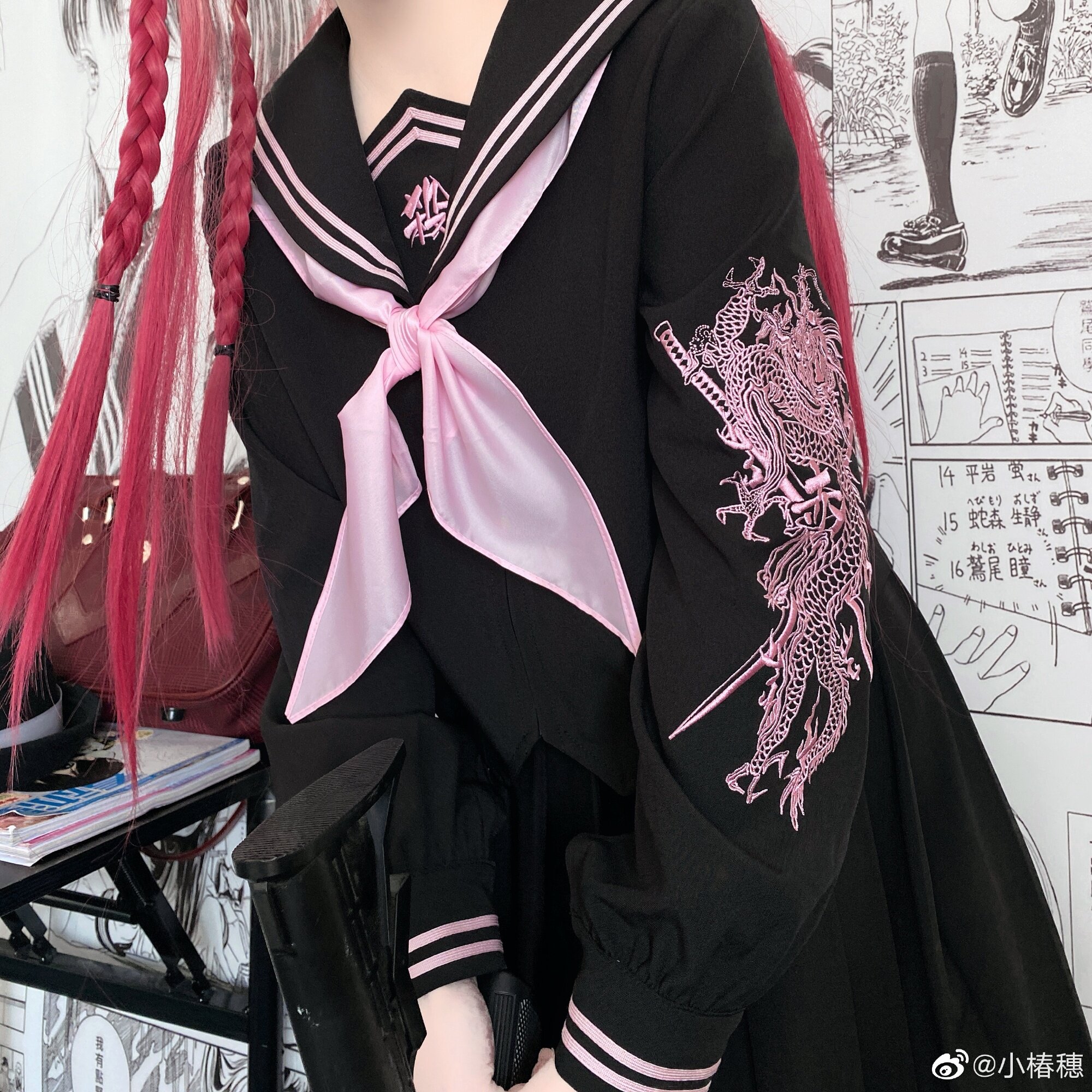 赤龙现货小椿原创jk中间不良jk