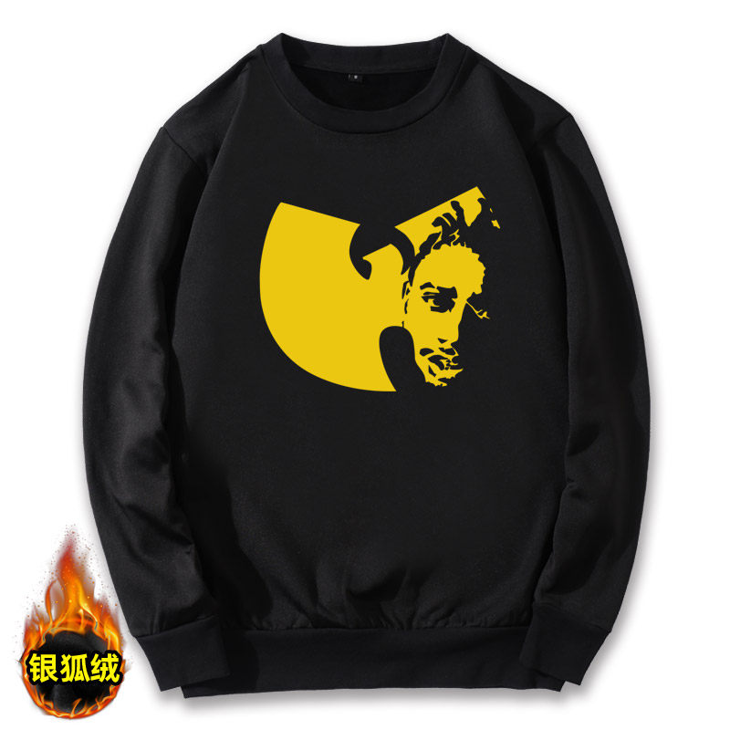 wutangclan武当派乐乐队周边欧美潮牌加肥卫衣