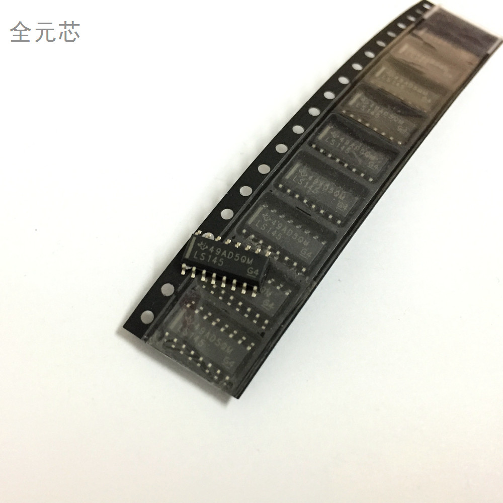 sn74ls145dr丝印ls145芯片sop16贴片窄体sop3.9mm全新原装芯片