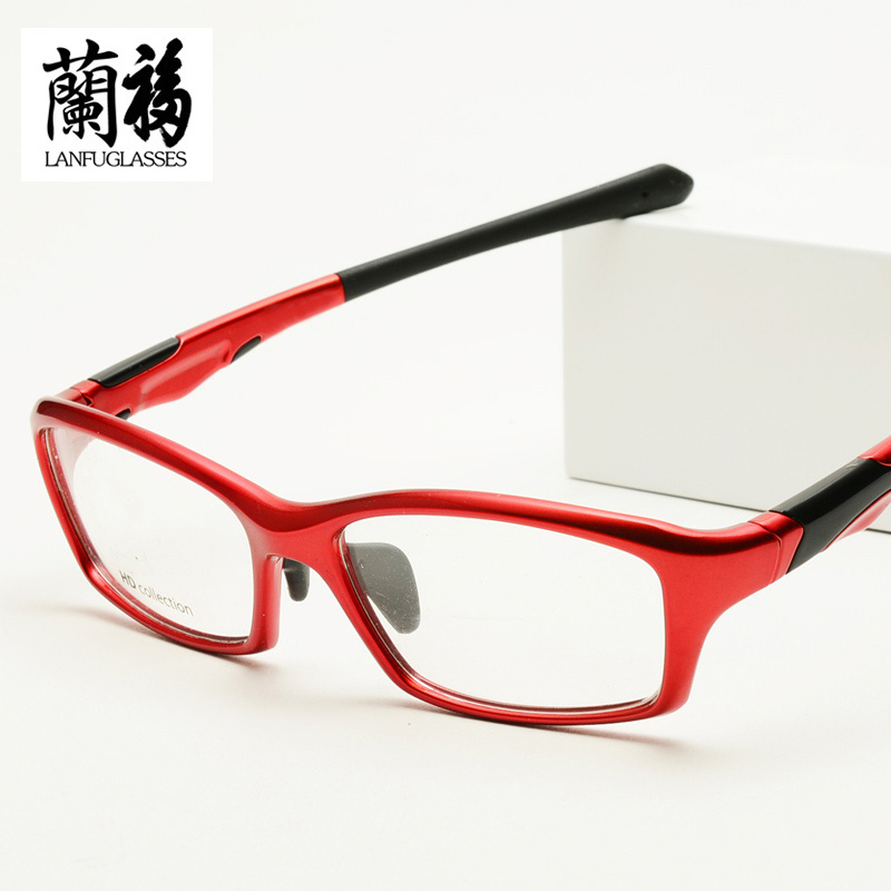 运动眼镜足球打球护目眼镜框全框防撞可配度数运动眼镜