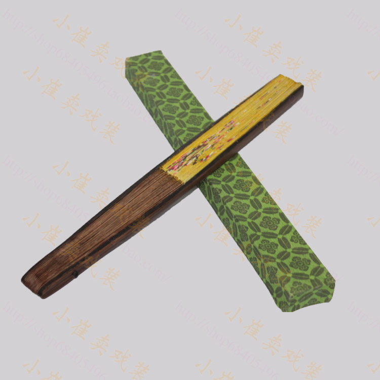 扇子金扇子戏装道具戏曲戏剧演出京剧贵妃小生扇子