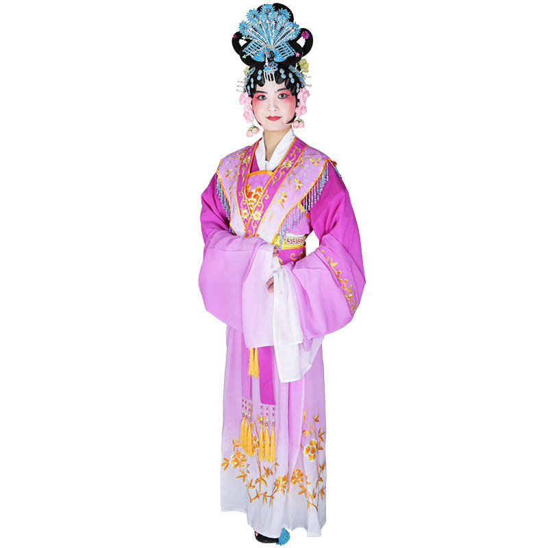 七仙女服饰黄梅戏古装改良宫装越剧小姐粤剧宫女民族服装