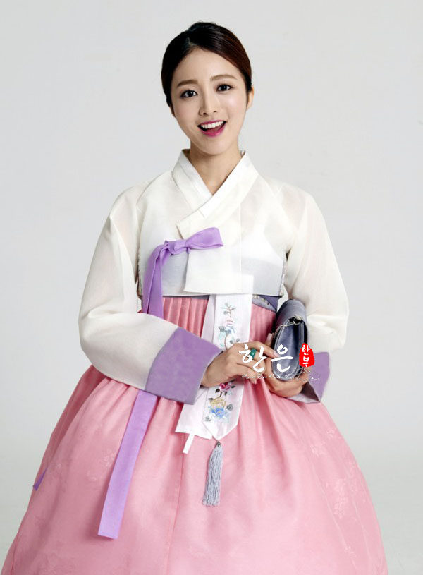 韩国原装进口面料/朝鲜族民族服装/韩国传统韩服/迎宾服he-yy1123