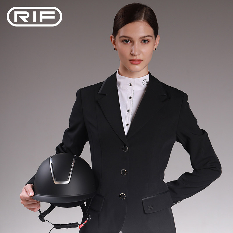 rif马术头盔玫瑰金骑士安全帽子马装备男女可调马术头盔