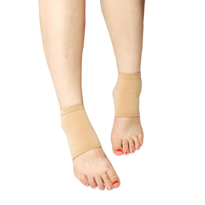 防裂全脚型脚后跟干裂硅胶足跟袜子袜子女女足裂脚中筒袜