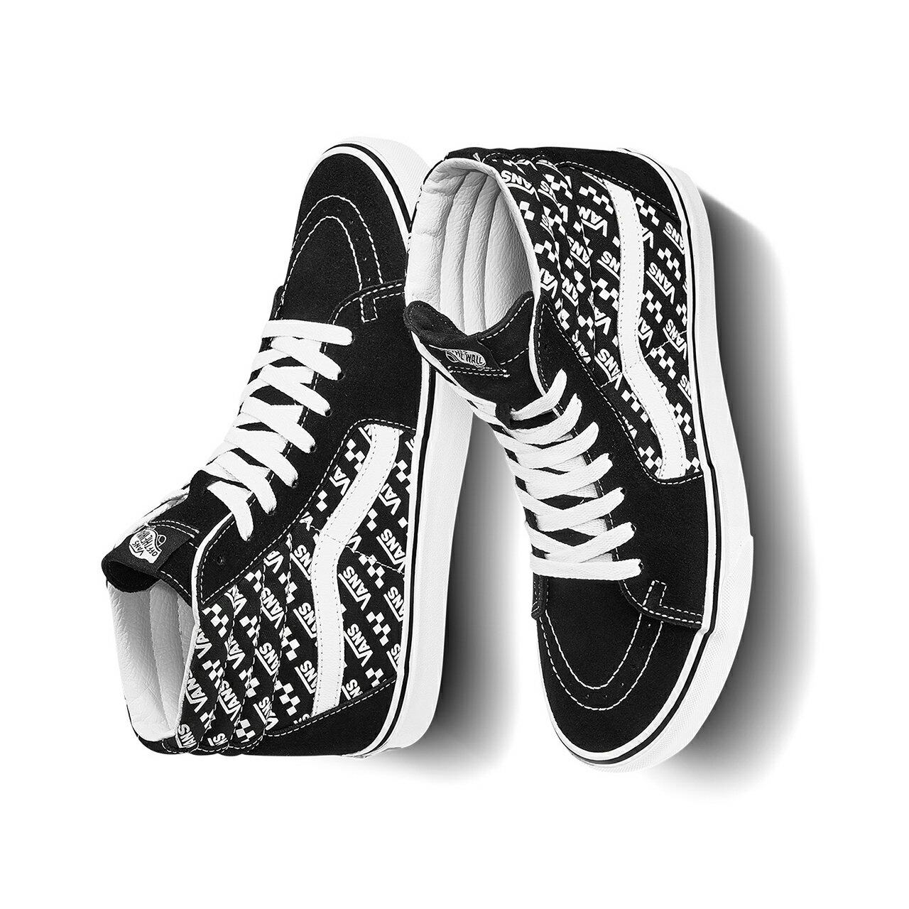 618开门红 vans范斯 经典系列sk8-hi板鞋logo repeat男女官方正品