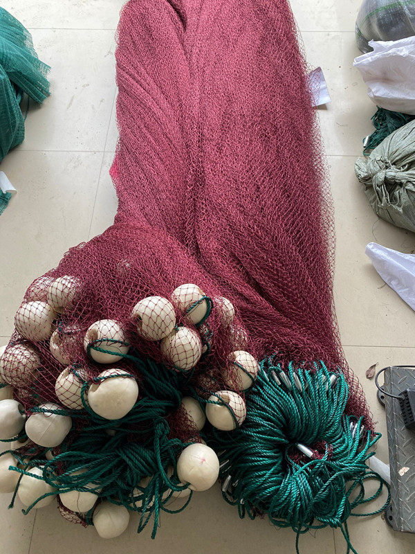 轮胎拖网拉网清塘网红红色大马力围网刮网鱼苗鱼网