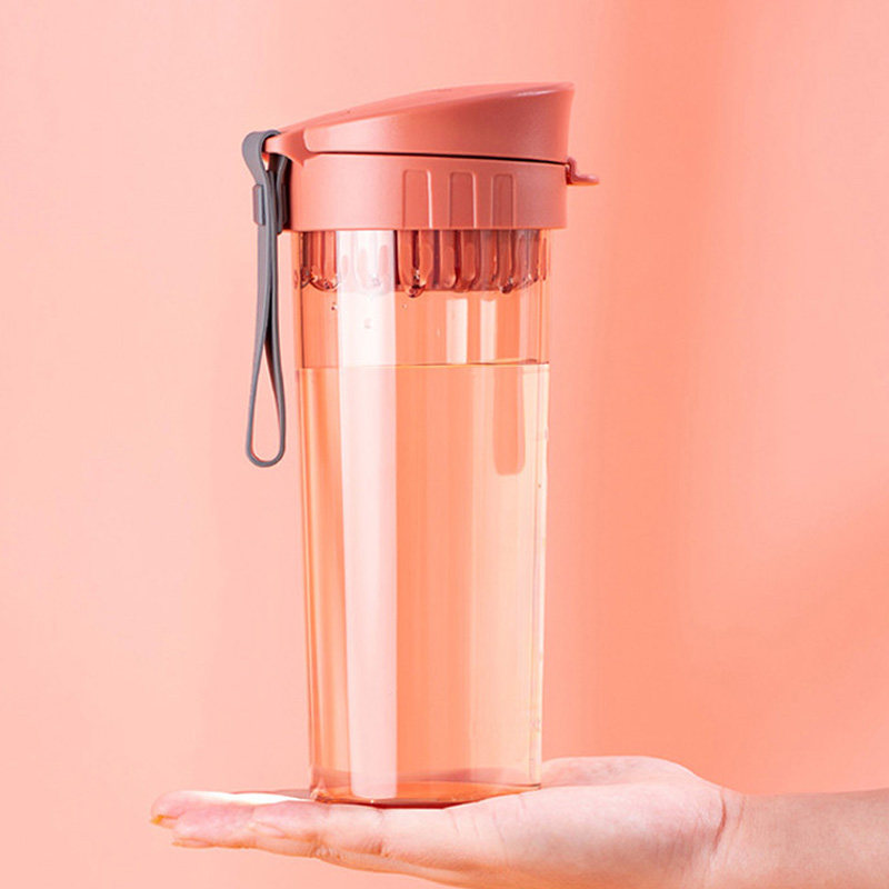 乐扣水杯塑料tritan大容量户外运动学生便携随手杯