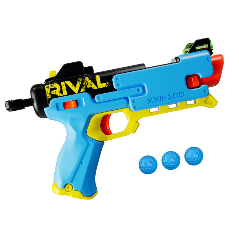 孩之宝nerf热火竞争者系列天机发射器儿童软弹手动软弹枪