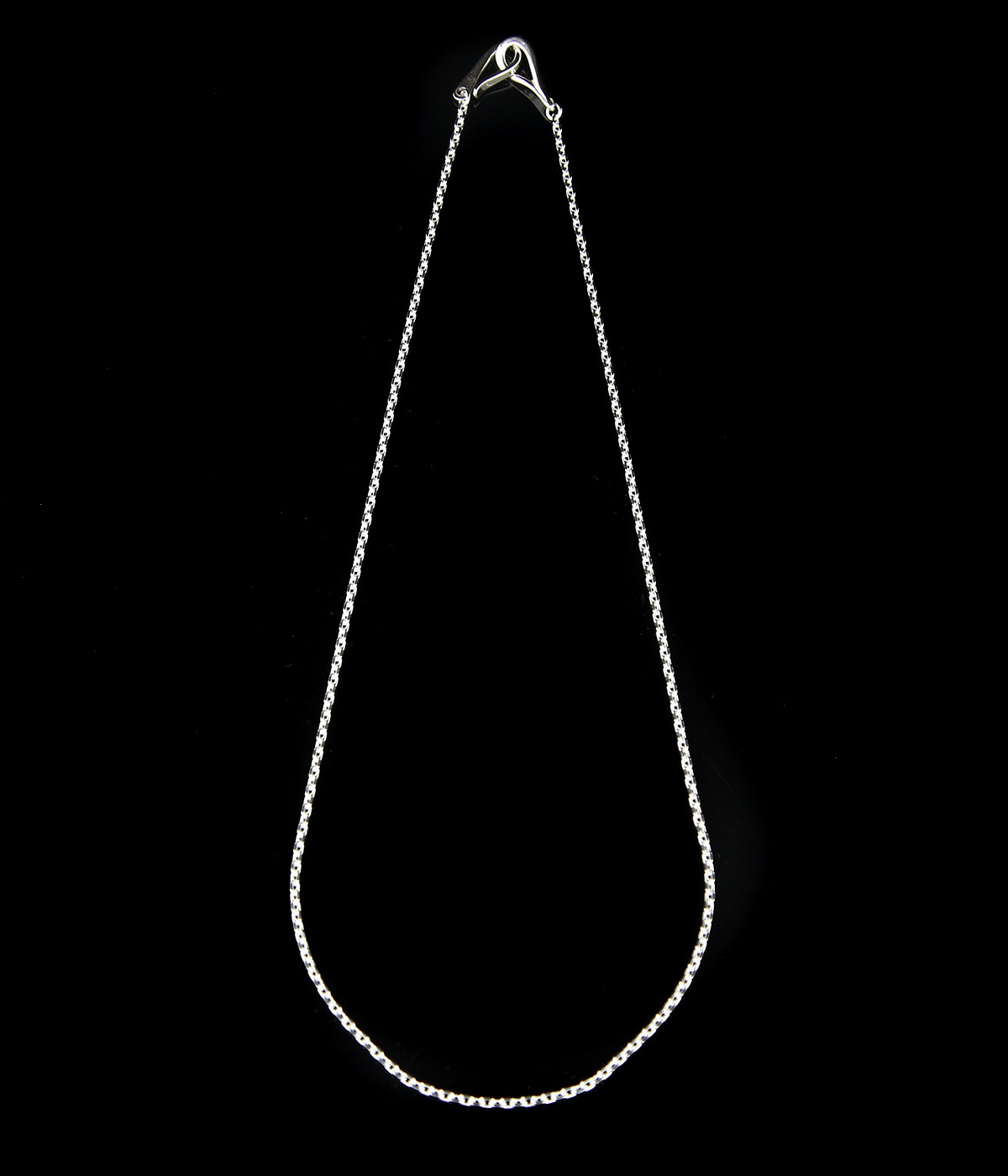 日本代购larrysmith鱼钩细角链子印第安风格银饰项坠