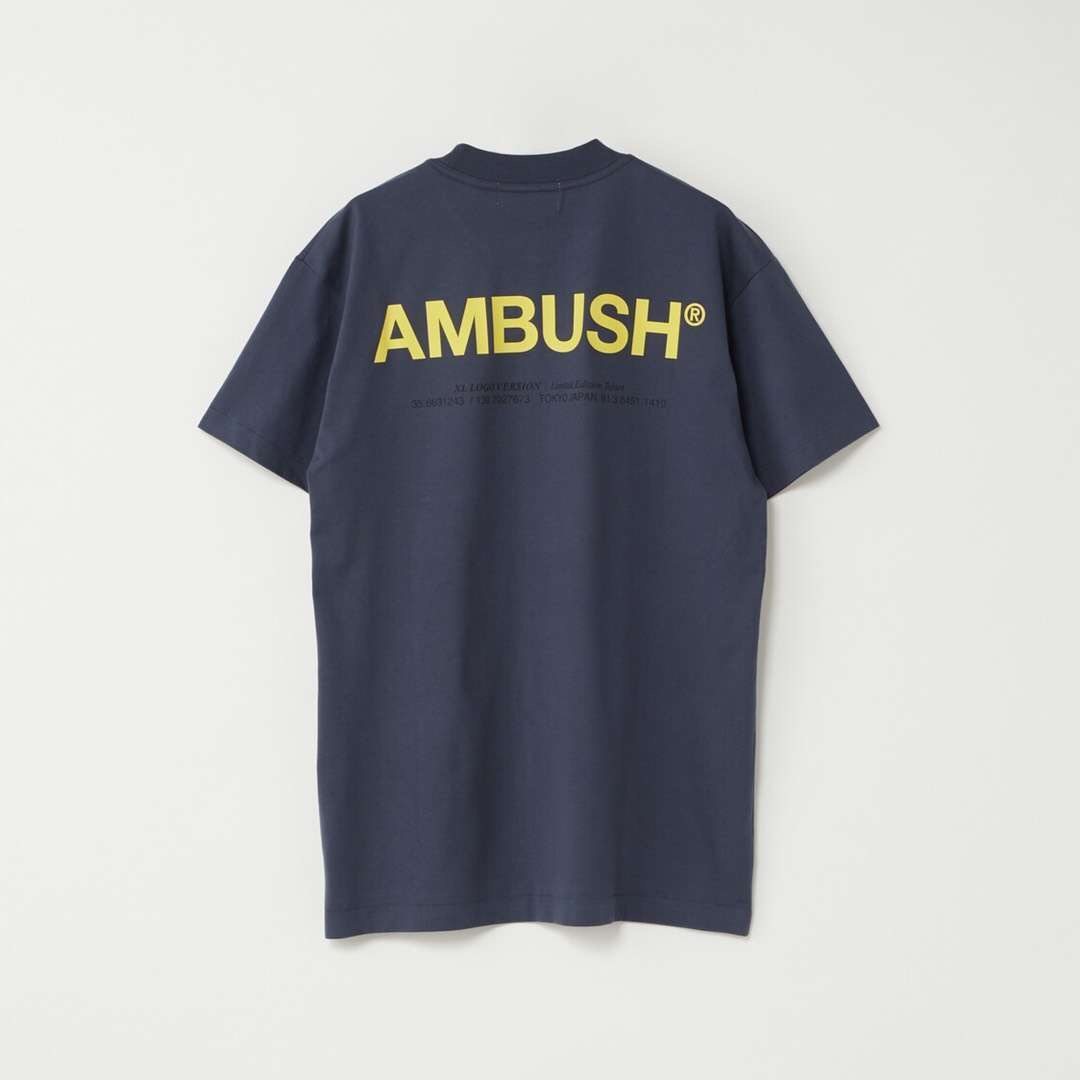 国内现货 日本代购 ambush logo 短袖彩色3m反光套头t恤男女同款