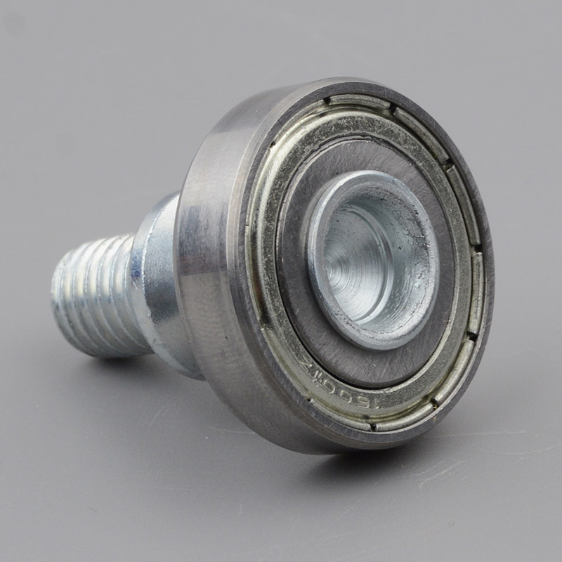 正品蒂森电梯配件偏心轮厅门定位轮直径28带轴k8s8电梯门下轮