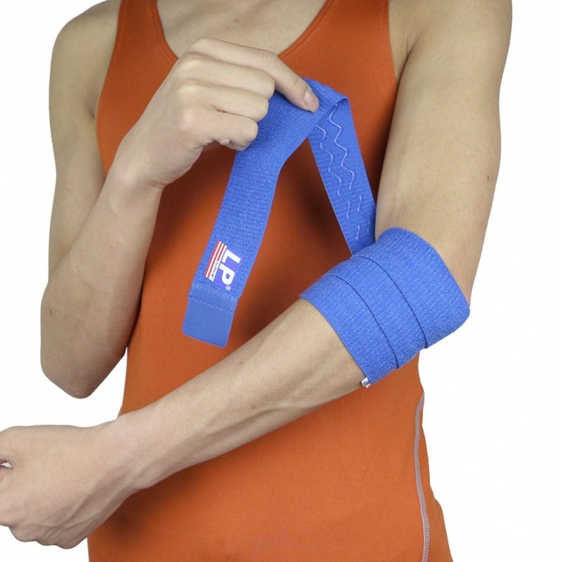 正品品速发货lp692弹性绷带运动护肘男女手肘运动护具