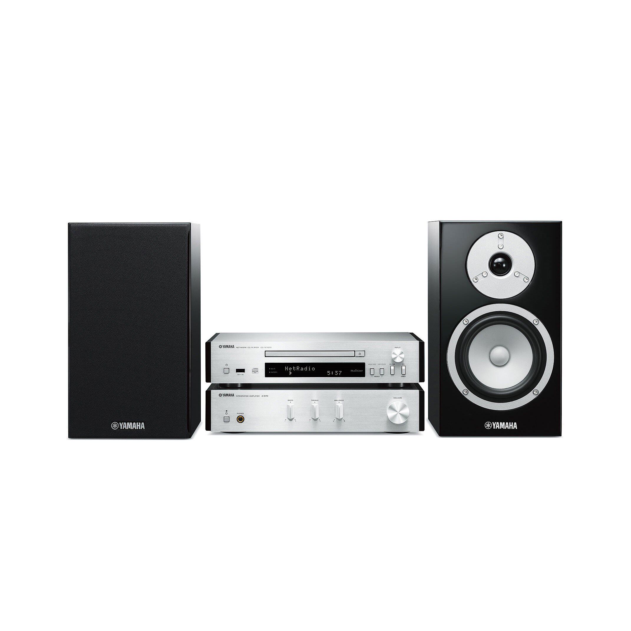 yamaha雅马哈mcrn670迷你音响hificd蓝牙网络usb组合音响