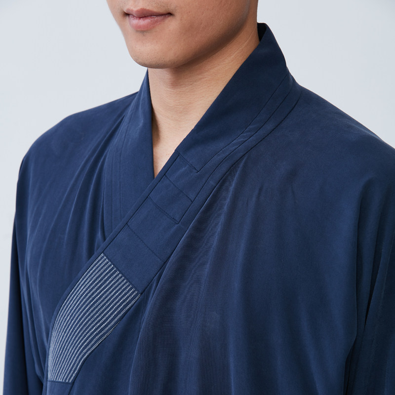 慈缘原创中国国风秋季进口面料和尚僧服僧袍民族服装