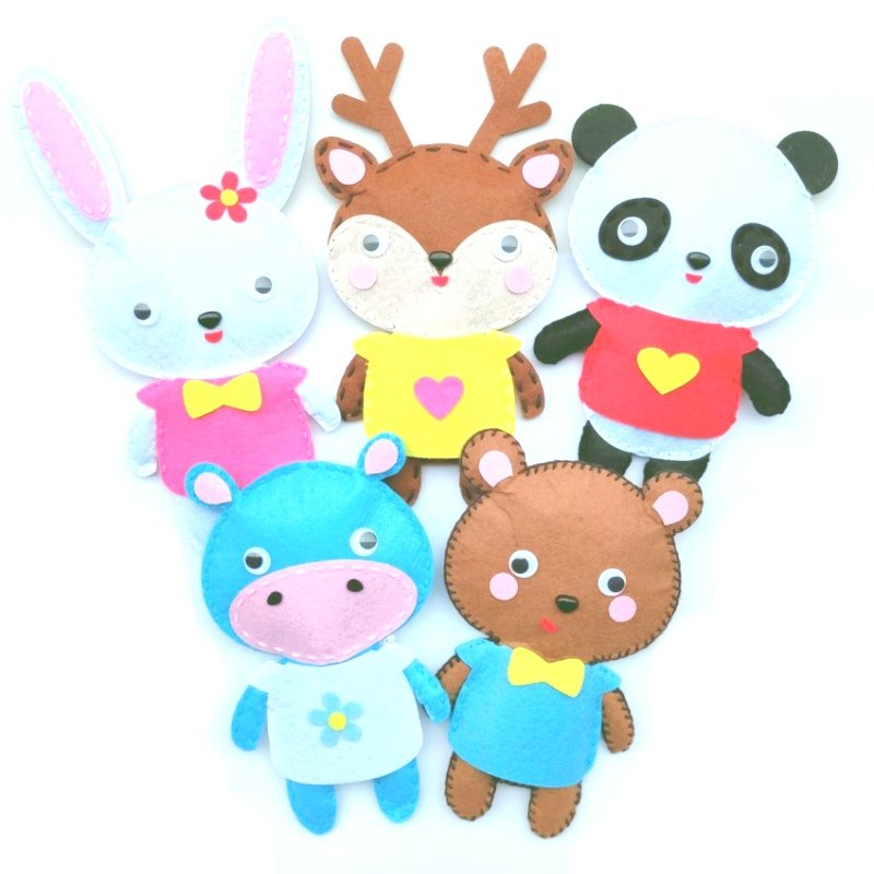 布艺玩偶制作儿童幼儿园布偶孕期织布包布艺材料缝纫diy材料套装