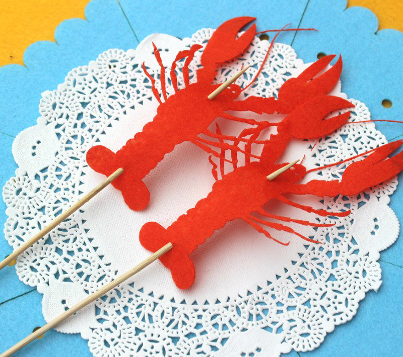 织布diy烧烤儿童过家家仿真玩具火锅麻辣烫幼儿园手工创意粘贴类