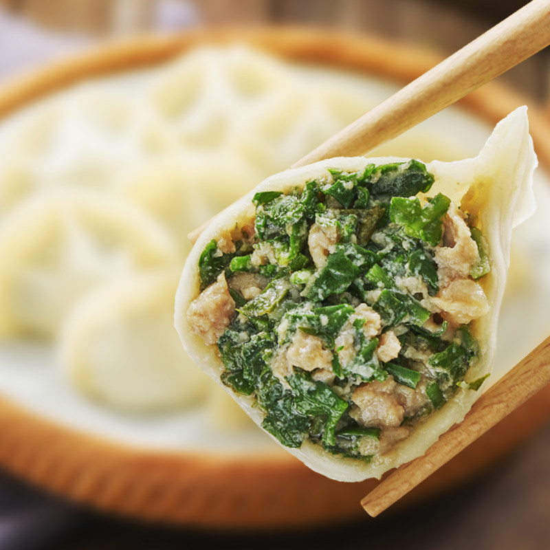 水饺汉唐荠菜猪肉400g馄饨手工速食野菜速冻水饺