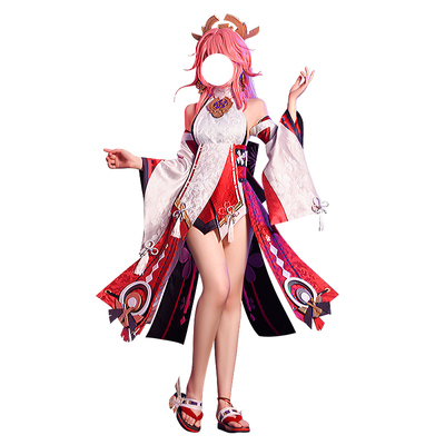 基萌原神genshin impact 稻妻八重cosplay 动漫游戏服装cosplay女装