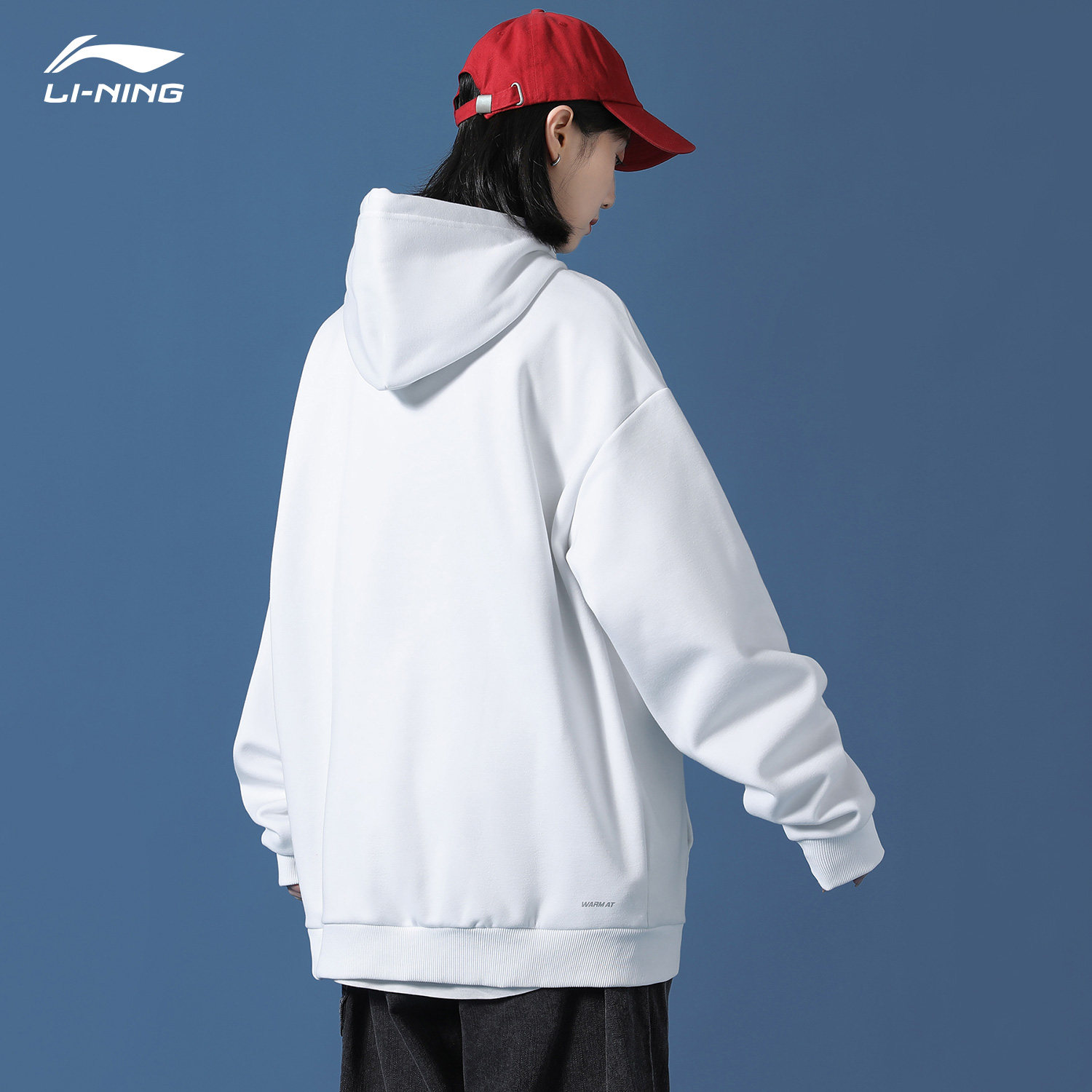 李宁卫衣女连帽国潮2021新款春秋秋季上衣正品运动卫衣