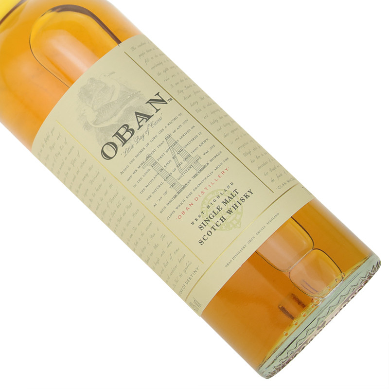 威士忌进口洋酒oban欧本14年西部高地单一麦芽威士忌