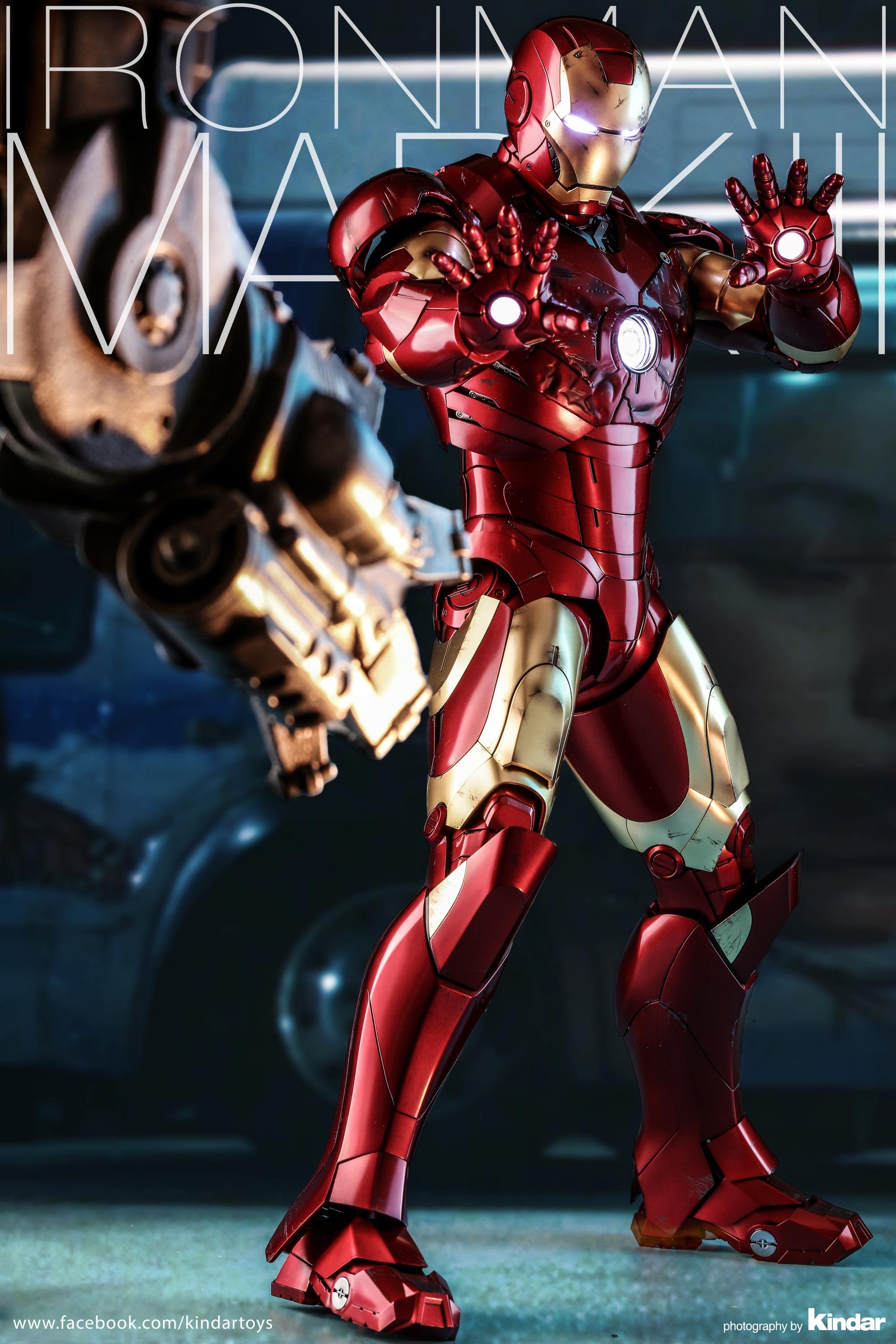 漫威hottoys复仇者联盟钢铁侠mk3markiii豪华模型兵人专区