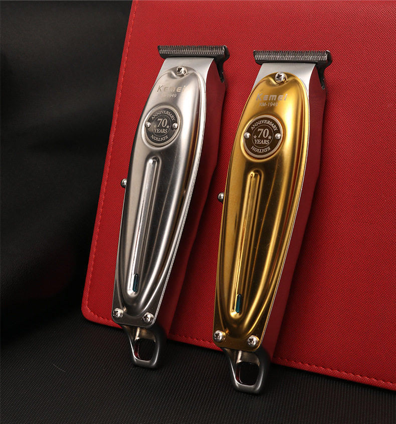 跨境1949油头推剪金属机身雕刻推子发廊专业理发器配件