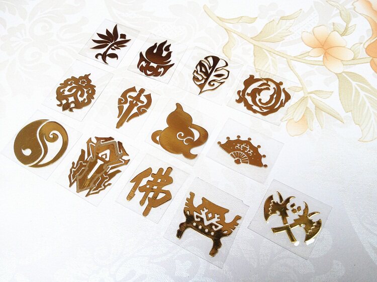 剑网3剑三周边金属贴纸 十三门派霸刀 手机贴纸电脑ipad贴纸