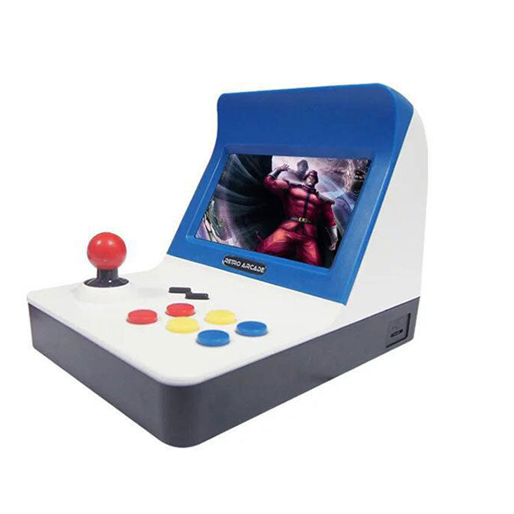 双人迷你街机retro arcade摇杆街机游戏机gba怀旧mini街机掌机fc - 痕