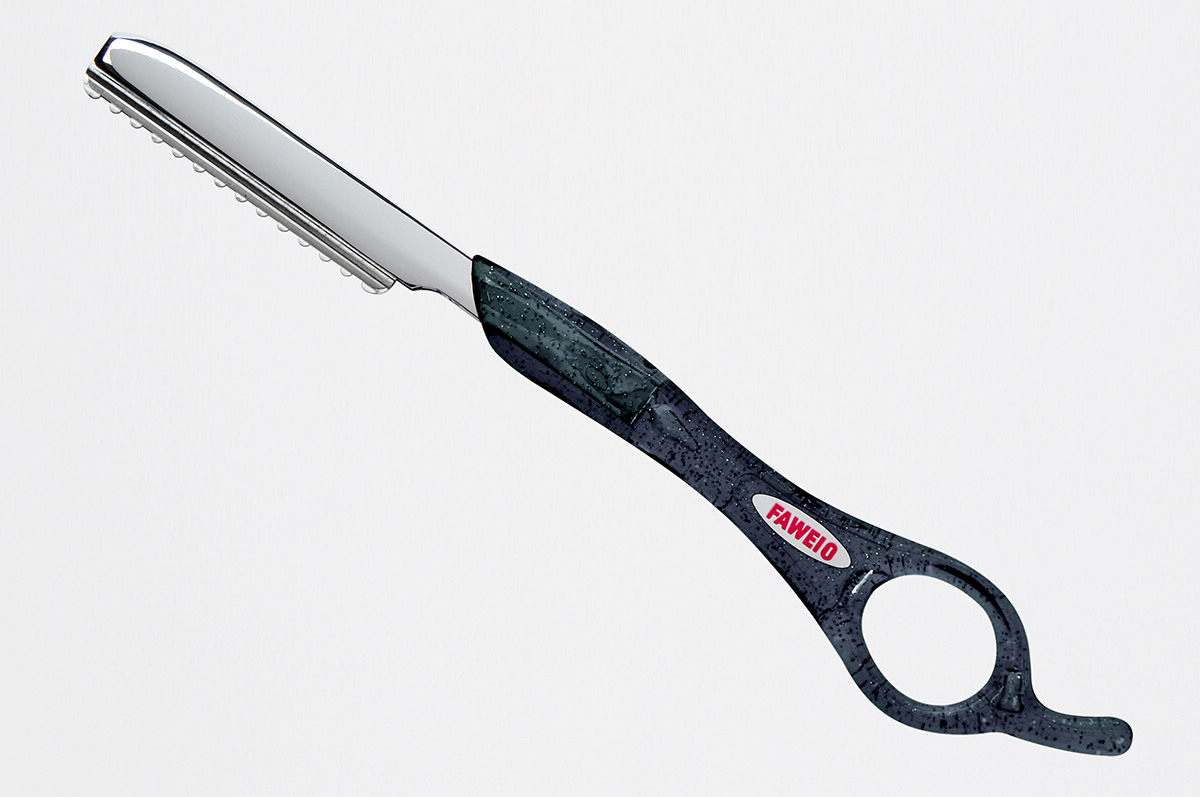 发葳鹅包邮削diy头发打薄削发美发削刀理发用品梳子