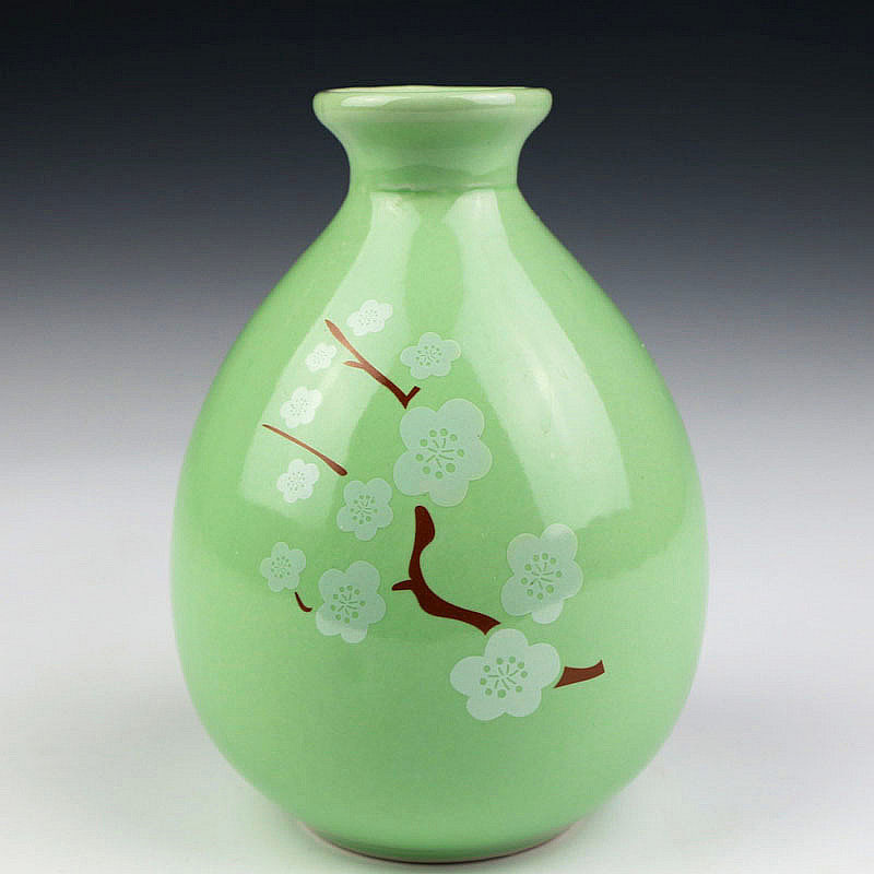 酒瓶宜兴陶瓷酒坛婚庆酒具1斤梅花系列果酒家用酒壶