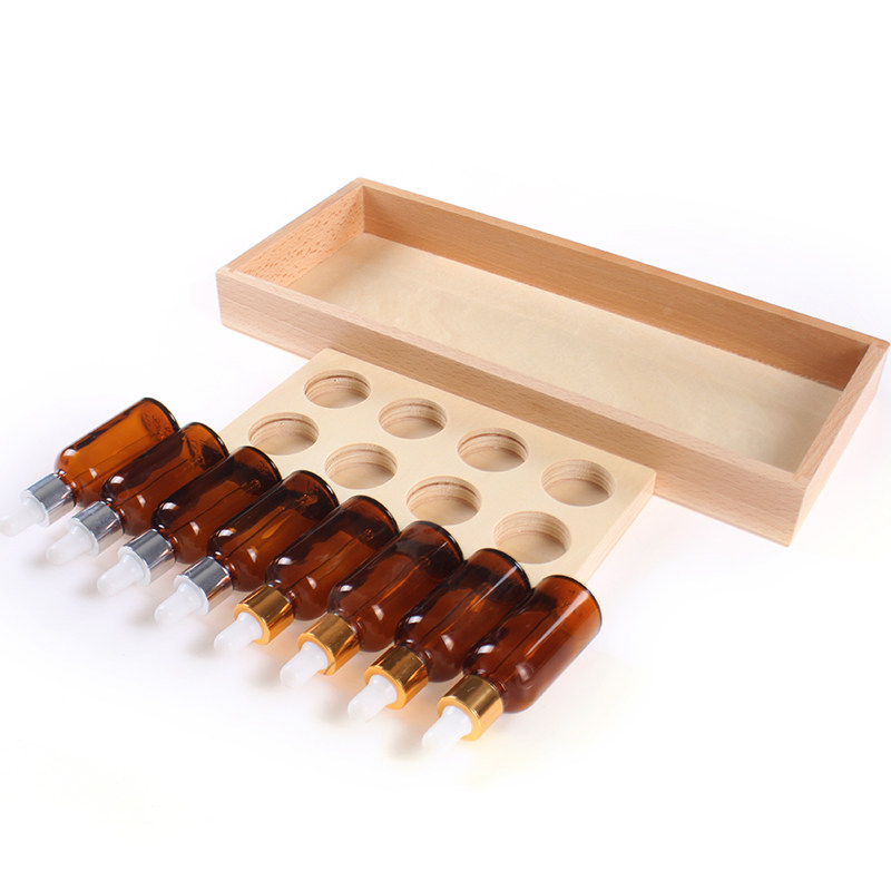 蒙氏教具蒙台蒙特梭利婴幼儿童早教益智玩具感官专业版教具味觉瓶