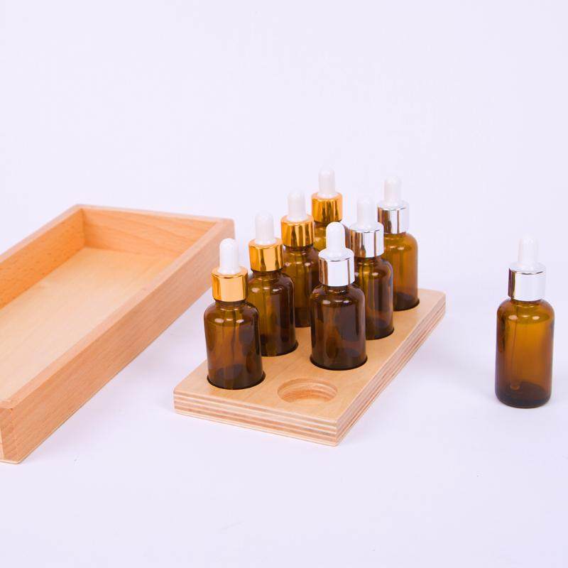 蒙氏教具蒙台蒙特梭利婴幼儿童早教益智玩具感官专业版教具味觉瓶