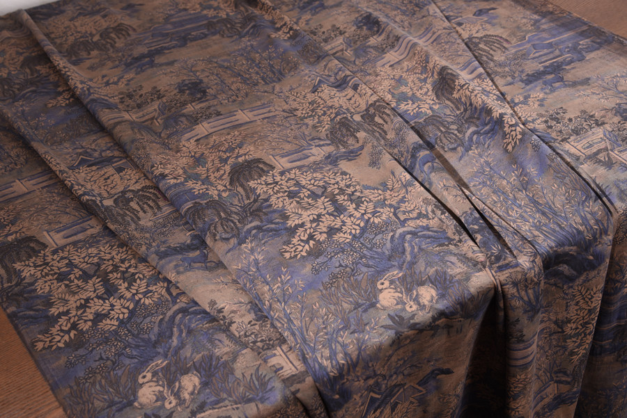 1米宽特价真丝金色系莨绸169元