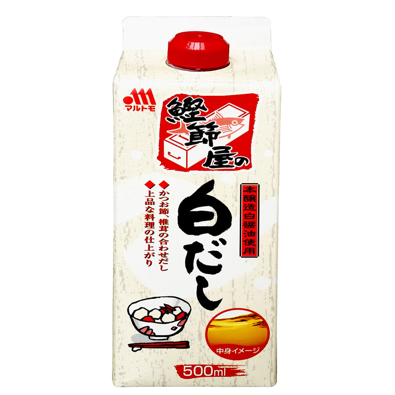 酱油鲣鱼丸友500ml原装日本进口白酱油调味料出汁酱油