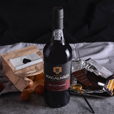 女性晚安甜酒葡萄牙麦哲伦特珍藏波特20度红葡萄酒加强葡萄酒