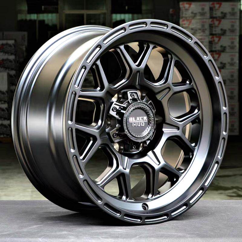 坦克牧马人酷路lc100lc200霸道帕杰罗越野旋压改装轮毂轮毂