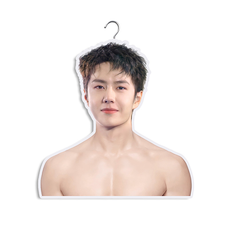 易烊千玺王嘉尔肖战同款杨洋王一博明星头像人物衣架