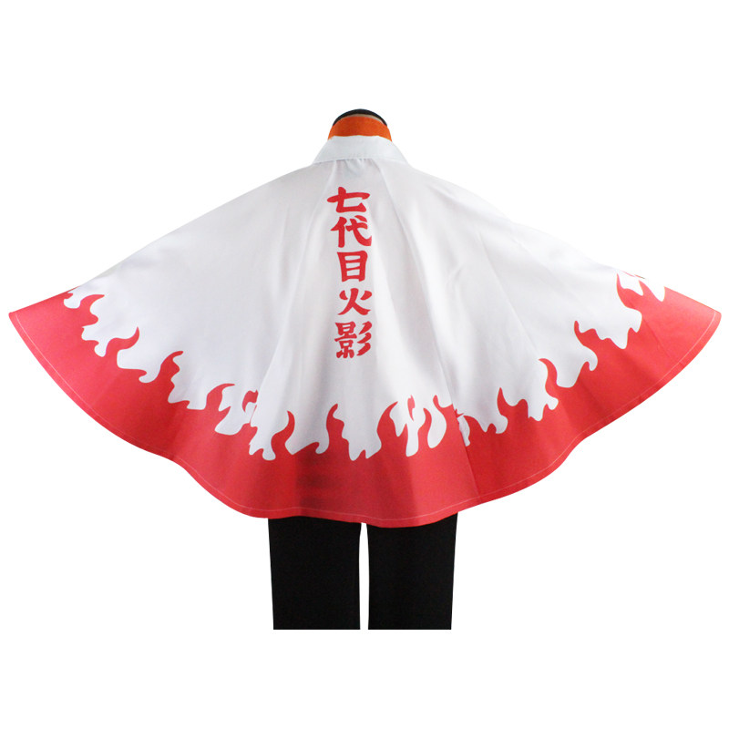 七代火影忍者披风漩涡鸣人火影斗篷动漫周边cos现货cosplay男装