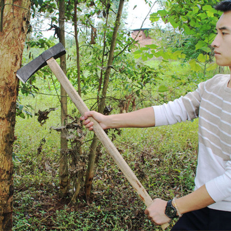 斧头木工劈柴户外开山斧精砍柴大斧砍树大号木工斧