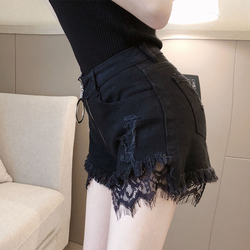 拉链开裆牛仔裤户外夏拉锁拉锁女裤中间开裆裤成人牛仔裤