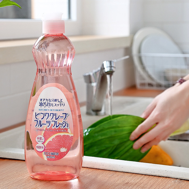 日本进口rocket厨房洗洁精 果蔬清洗剂 清洁剂 餐具洗涤剂 西柚味
